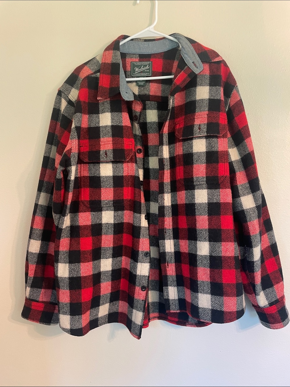 Woolrich flannel shirt large